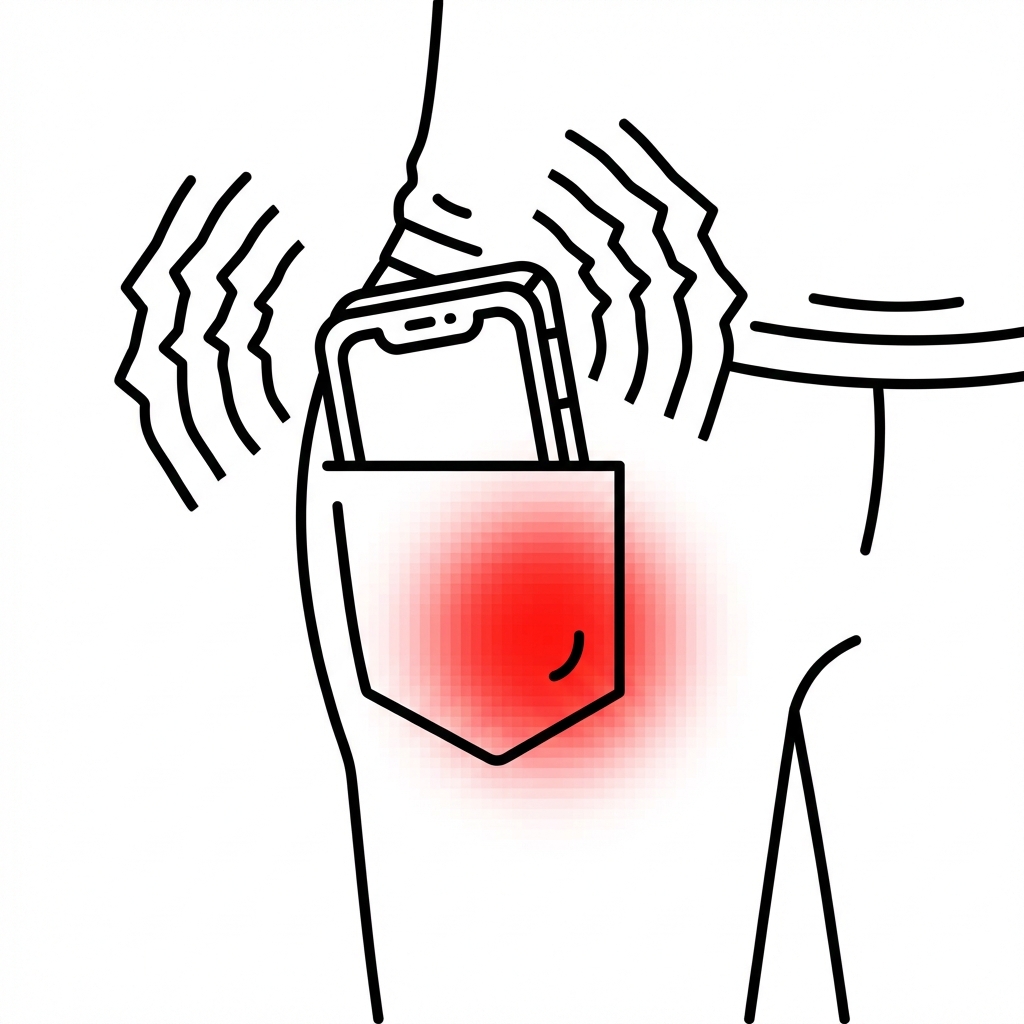 Carry your phone in your bag, not your pocket.