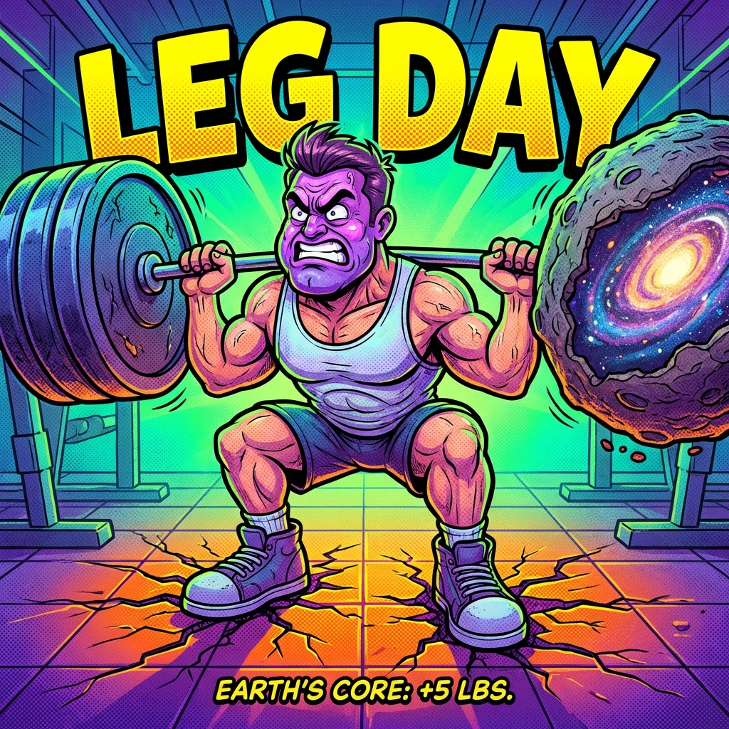 Return to tradition: Heavy Squats.